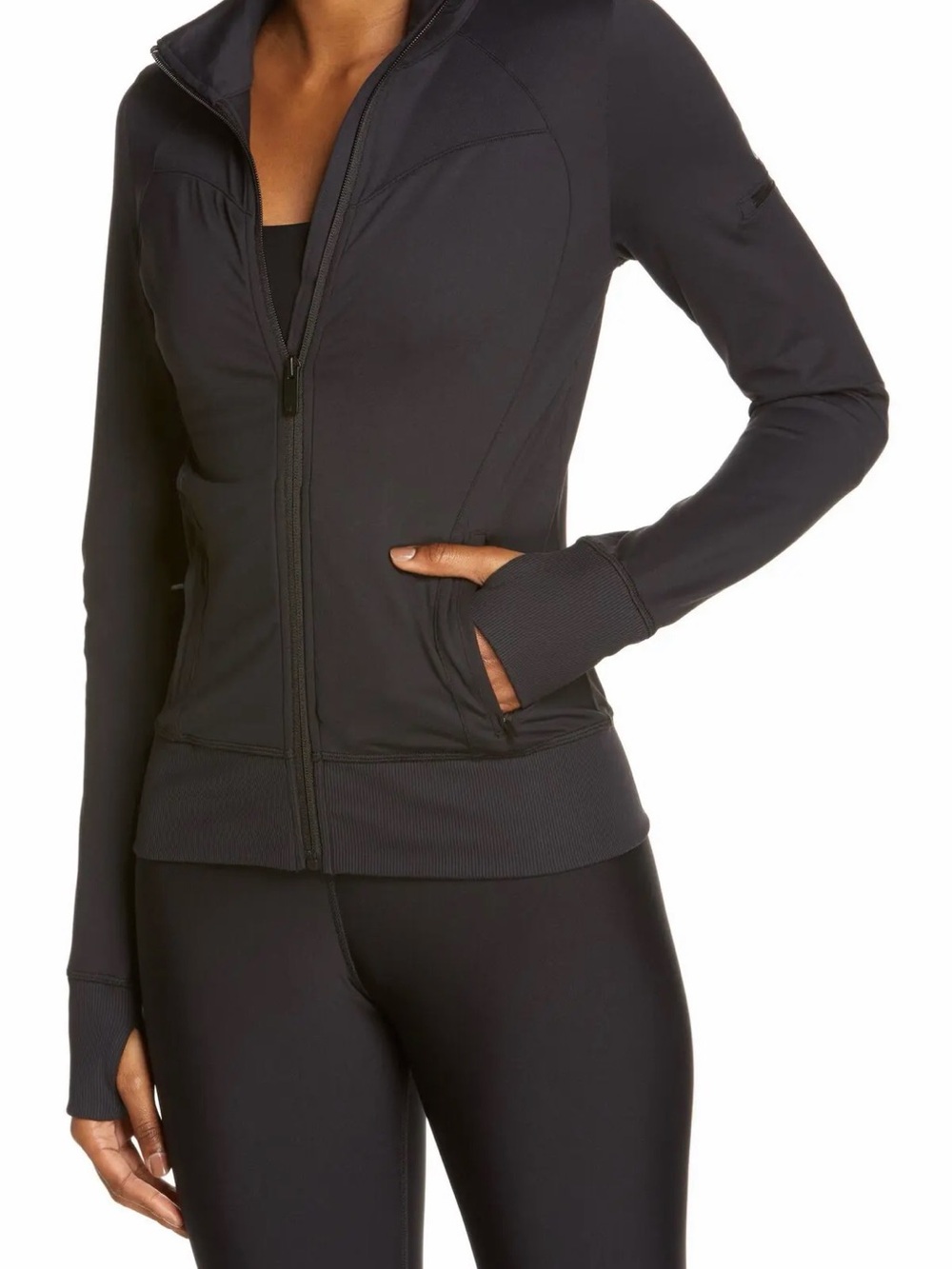 Alo Contour Jacket- Black- Women’s Size XS